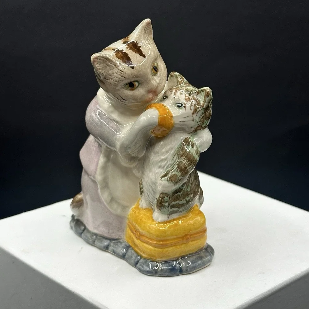BEATRIX POTTER'S - Tabitha Twitchit and Miss Moppet Beswick England